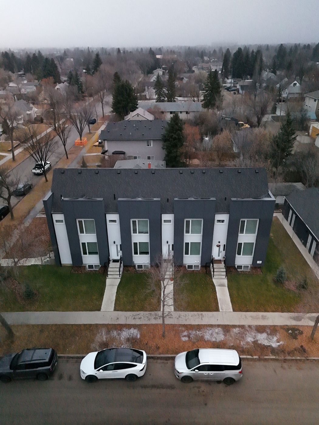 Completed townhome development project